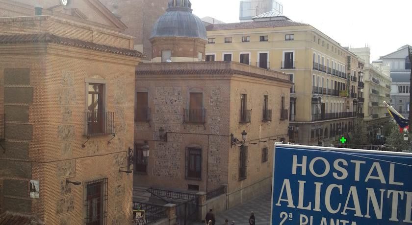 Hostal Alicante Madrid Exterior foto